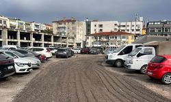 Cennet Otoparkı'nda zemin düzenleme çalışması!