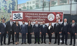Çanakkale Barosu 38. Olağan Genel Kurulu başladı