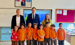 Kadir Aydın’dan Bolayır Şehit Nuriye Ak İlkokulu ve Ortaokuluna ziyaret