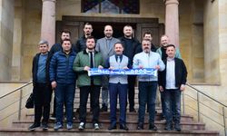 Bigaspor yönetiminden Kaymakam Kayabaşı’na ziyaret