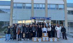 Ezine Gıda İhtisas Osb MYO öğrencilerinden Çetmi İlkokulu’na anlamlı destek
