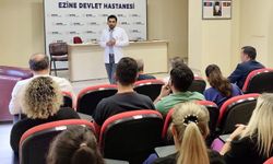 Ezine Devlet Hastanesi'nde SDS toplantısı!