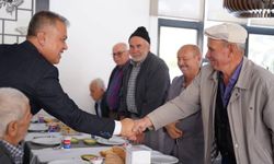 Çan'da protokol üyeleri ile din görevlileri yemekte buluştu