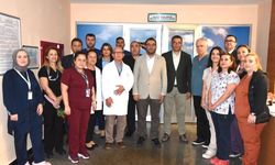 Çanakkale Devlet Hastanesi'nde anlamlı ziyaret