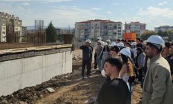 Çanakkale’de İnşaat Mühendisliği Öğrencileri Sahaya İndi