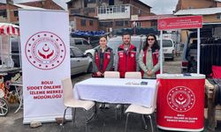 Panayırda vatandaşlara KADES ve şiddetle mücadele anlatıldı