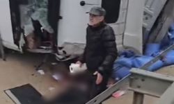 Kontrolden çıkan tırın şoförü ağır yaralandı