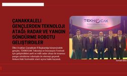 Çanakkaleli gençlerden teknoloji atağı: Radar ve yangın söndürme robotu geliştirdiler