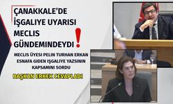 Çanakkale’de kaldırım işgaliye uyarısı meclis gündemindeydi
