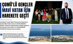 ÇOMÜ’lü gençler mavi vatan için harekete geçti