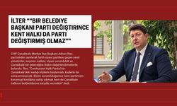 İlter ““Bir belediye başkanı parti değiştirince kent halkı da parti değiştirmiş olmaz””