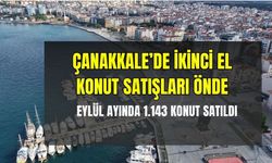 Çanakkale’de eylül ayında 1.143 konut satıldı