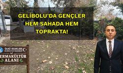 Gelibolu’da Gençler Hem Sahada Hem Toprakta!