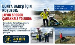 Dünya Barışı İçin Koşuyor: Japon Sporcu Katsuhiko Takashige, Çanakkale Yolunda