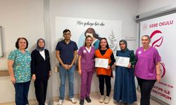 Çan Devlet Hastanesi’nde Anne Adaylarına Gebe Okulu Eğitimi