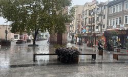 Çanakkale’de şiddetli yağmur etkili oldu