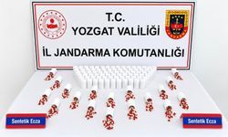 5 bin 626 sentetik ecza hap ele geçirildi