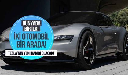 Bu otomobil dünyada bir ilk! İki otomobil bir arada! Tesla'ya rakip olacak...