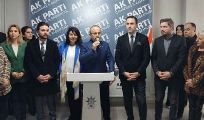 İçişleri Bakan Yardımcısı Bülent Turan, AK Parti Çanakkale Belediye Başkan adayı Jülide İskenderoğu ile Esnaf Ziyaretinde Bulundu