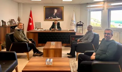 Kurum Müdürlerinden Kaymakam Haydaroğlu’na ziyaret 