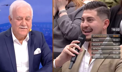 Kısmetse Olur Çağrı Özer Nihat Hatipoğlu'nda! Hocaya sorduğu soru beyin yaktı