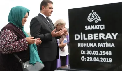 Dilber Ay’ın kabri yenilendi