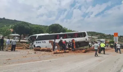 Çanakkale’de otobüs kazası: 6 ölü