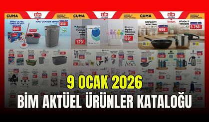 BİM 9 Ocak 2026 Aktüel Ürünler Kataloğu Yayında! BİM’e Stanley Termos Geliyor