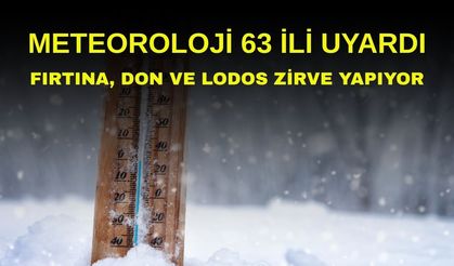 Dikkat: Meteoroloji 63 ili uyardı… Fırtına, don ve lodos zirve yapıyor!