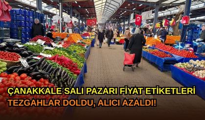 Salı Pazarı’nda Tezgahlar Doldu, Alıcı Azaldı: Çilek Cep Yakıyor!