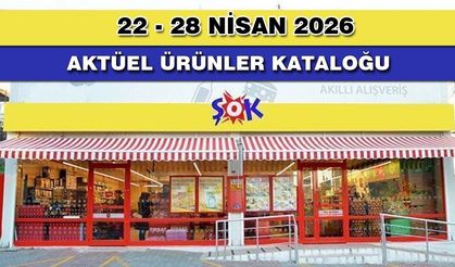 ŞOK Market 22 - 28 Nisan 2026 Aktüel ürünler Kataloğu Yayında!