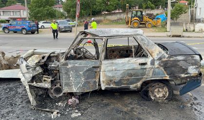 Refakatçi olarak hastaneye giderken kazada hayatını kaybetti