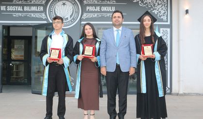 Biga'da mezuniyet coşkusu!