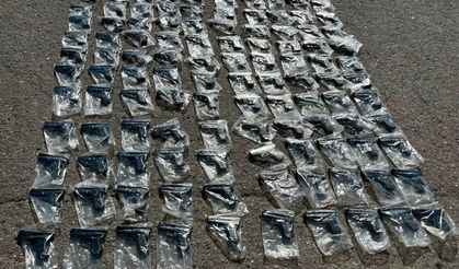 Tuzla'da durdurulan otobüsten cephanelik çıktı: 120 silah ele geçirildi