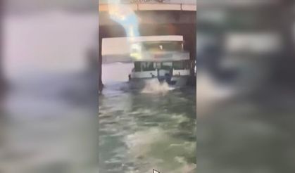 Gemi personelinin hayatını kaybettiği kazanın görüntüleri ortaya çıktı