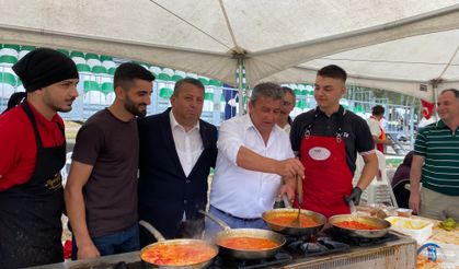 Çakallı Menemen Festivali'ne yoğun ilgi