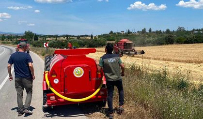 Biçerdöverlere Yangın Denetimi: Orman Ekipleri Sahada