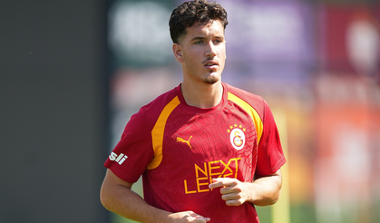 Galatasaray'ın yeni transferi Deniz Gül, ilk antrenmanına çıktı