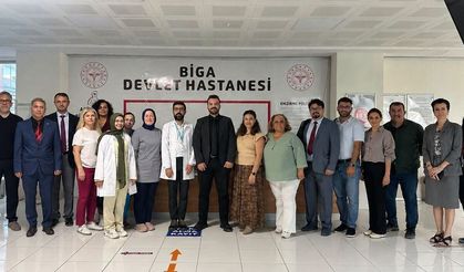 Biga Devlet Hastanesi'nde SDS değerlendirmesi; Sağlıklı Bireyler, Güçlü Yarınlar!