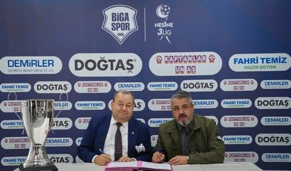Bigaspor’un yeni sezon forma sponsorları belli oldu