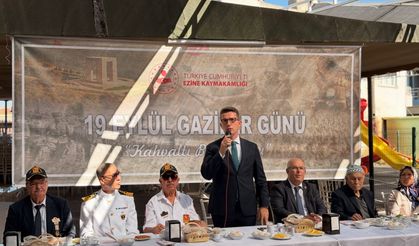 Ezine’de gaziler ve şehit yakınları onuruna kahvaltı programı düzenlendi