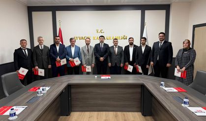 Ayvacık’ta din görevlilerine başarı belgesi verildi