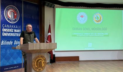 ÇOMÜ’de öğrencilere yangın farkındalık eğitimi verildi