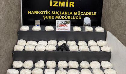32 kilo metamfetamin maddesi ele geçirildi