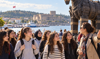 Maziden Atiye Gençlik Programı’nda Kız Öğrencilerin Rotası Çanakkale!