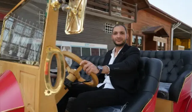 Nostalji aşığı genç 1925 model otomobilin elektriklisini yaptı