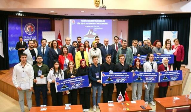 Yedi proje ödüllendirildi