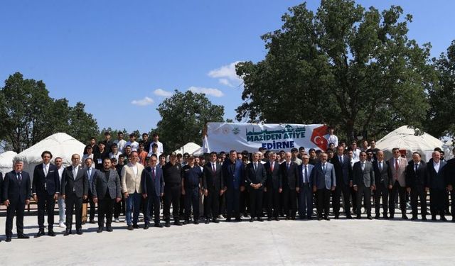 Çanakkaleli öğrenciler Edirne Kampında kültür yolculuğunda