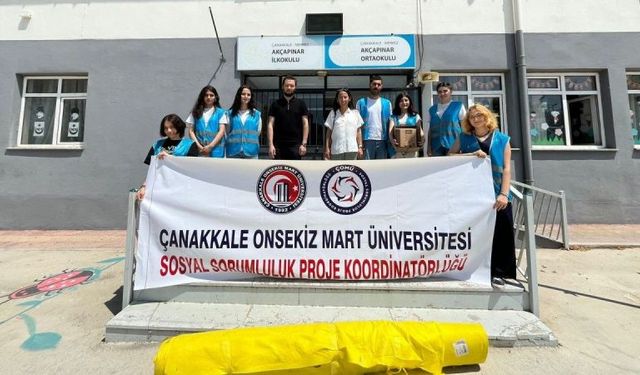 ÇOMÜ’den miniklere karne sürprizi