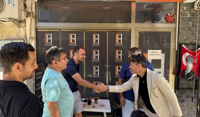 Soyuak esnafları ziyaret etti